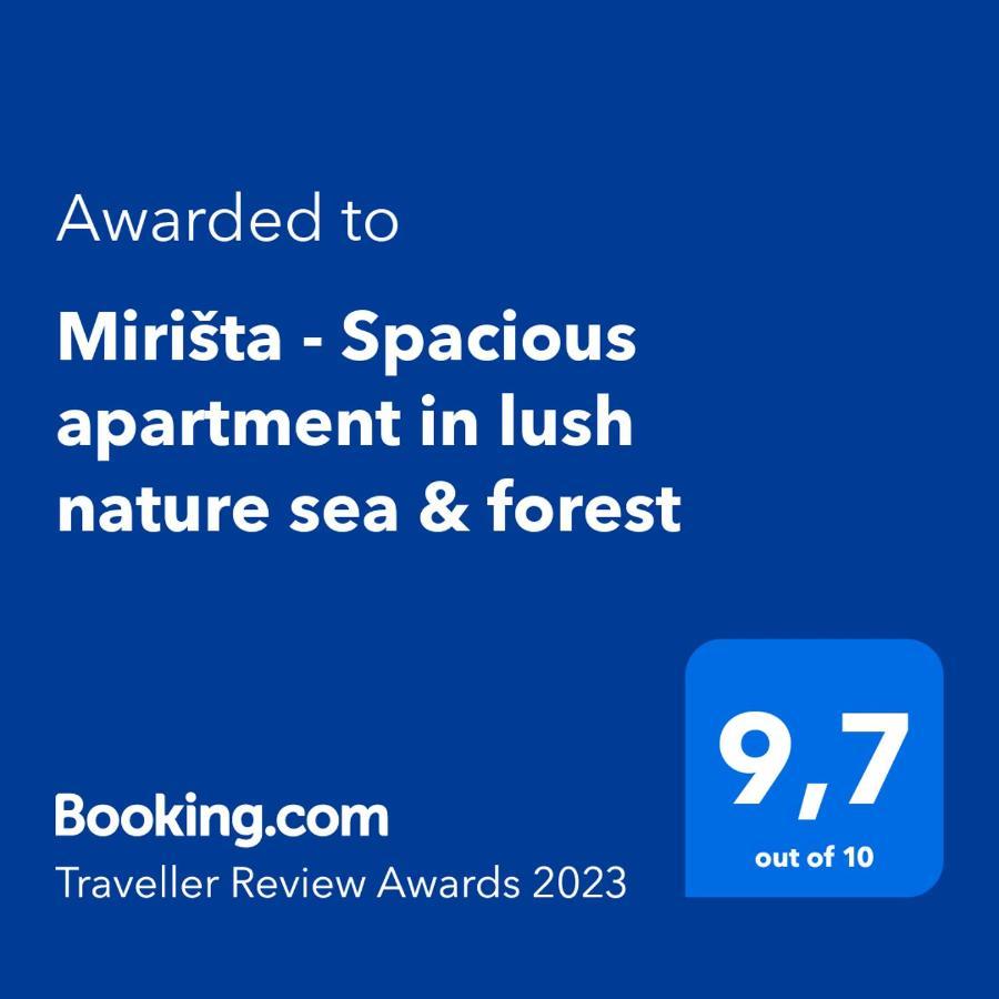 Mirista - Spacious Apartment In Lush Nature Sea & Forest Herceg Novi Eksteriør bilde